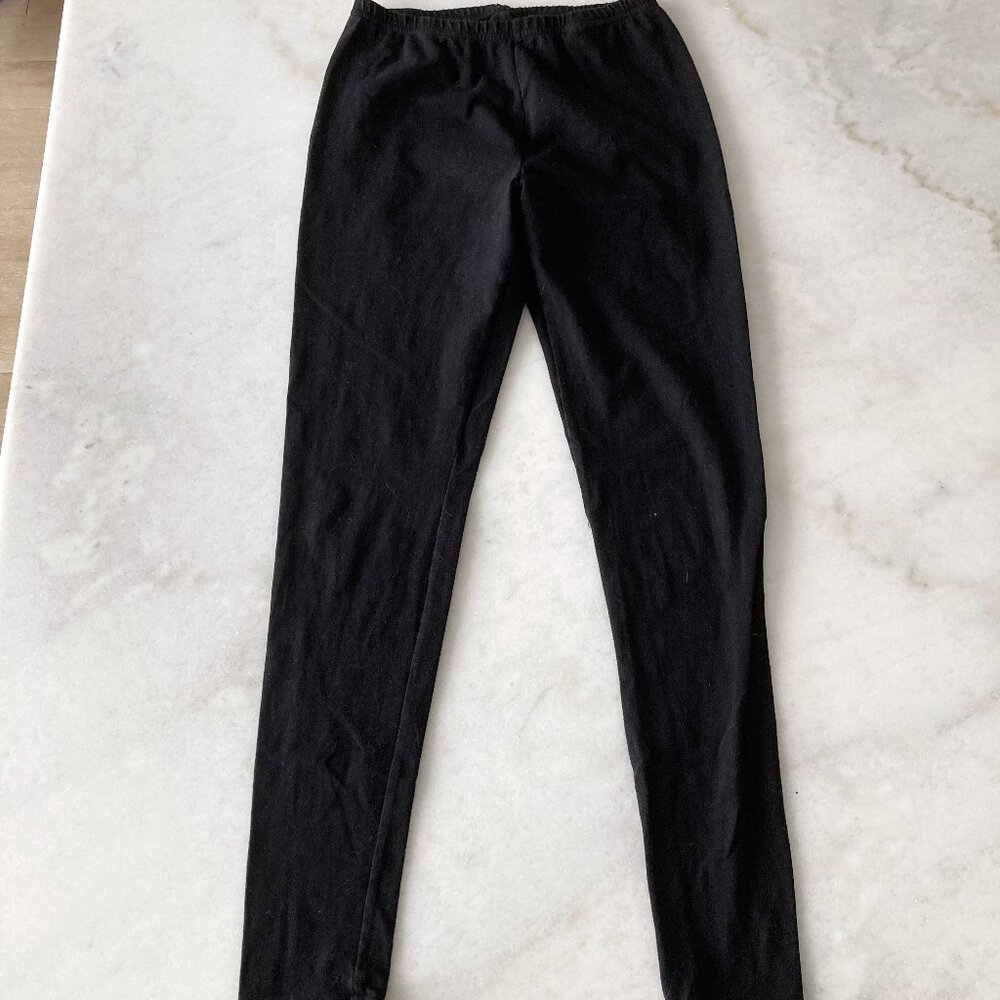 Roots black leggings / tights / pants, 25"
